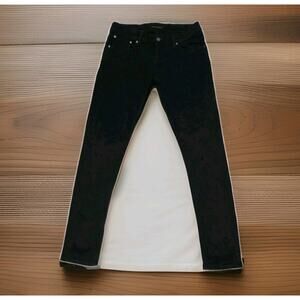 Nudie Tight Terry Jeans Skinny In Ever Black Very Nice Size 34×34